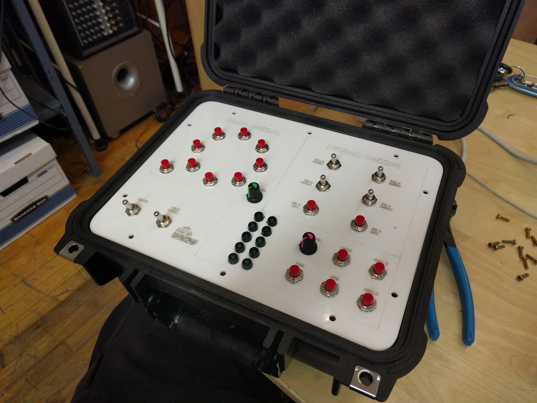 Firing control box